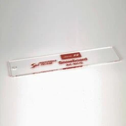 Snoli 5mm Plastic Snowboard Wax Scraper