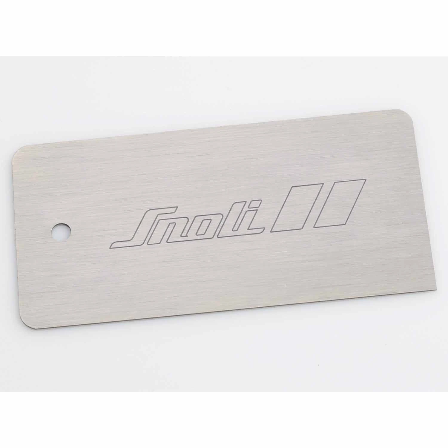 Snoli Stainless Steel Metal Ski And Snowboard Base Scraper 3 Snoli Stainless Steel Metal Ski And Snowboard Base Scraper