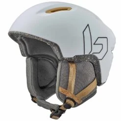 Bolle Eco Atmos White Matte Ski Helmet