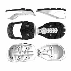 Salomon Quest Ski Boots Non Tech Walking And Touring Heel And Toe Set