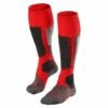 Falke SK1 Mens Ski Sock - Lipstick 2 Falke SK1 Mens Ski Sock - Lipstick -Ski Gear Shop falke sk1 mens ski sock lipstick front