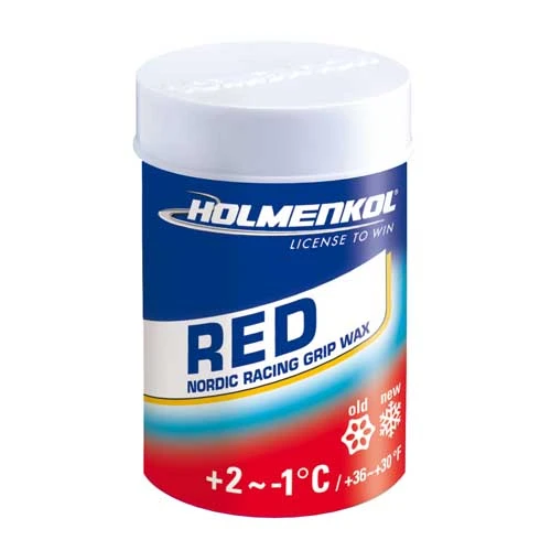 Holmenkol Nordic GripWax Red 3 Holmenkol Nordic GripWax Red